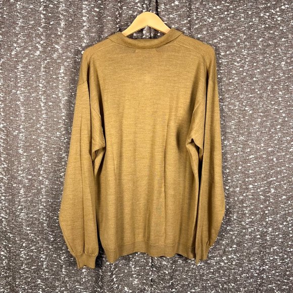 Geoffrey Beene Super Soft Long Sleeve Polo - Picture 6 of 6